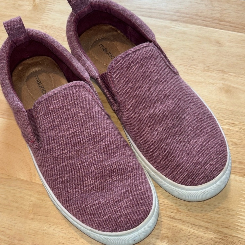 Maurices Purple Slip-On Sneakers size 9 - Picture 8 of 8